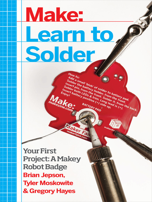 Title details for Learn to Solder by Brian Jepson - Wait list